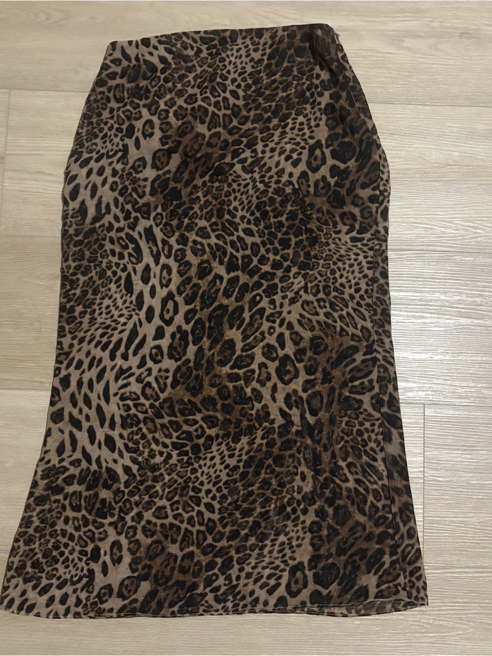 Princess Polly Eleganza Maxi Skirt Leopard Petite